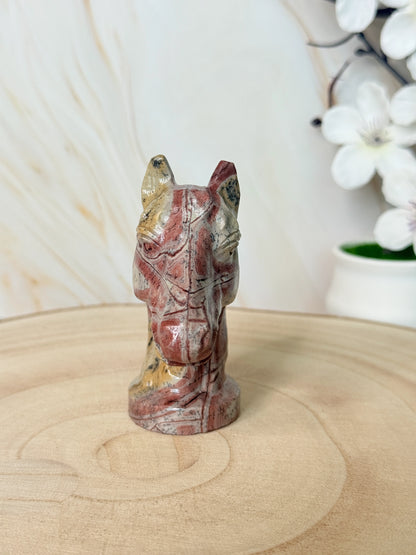 Picture Jasper Horse | Strength & Freedom | Crystal Carving