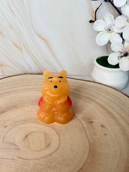 Yellow Calcite Bear | Joy & Comfort | Crystal Carving