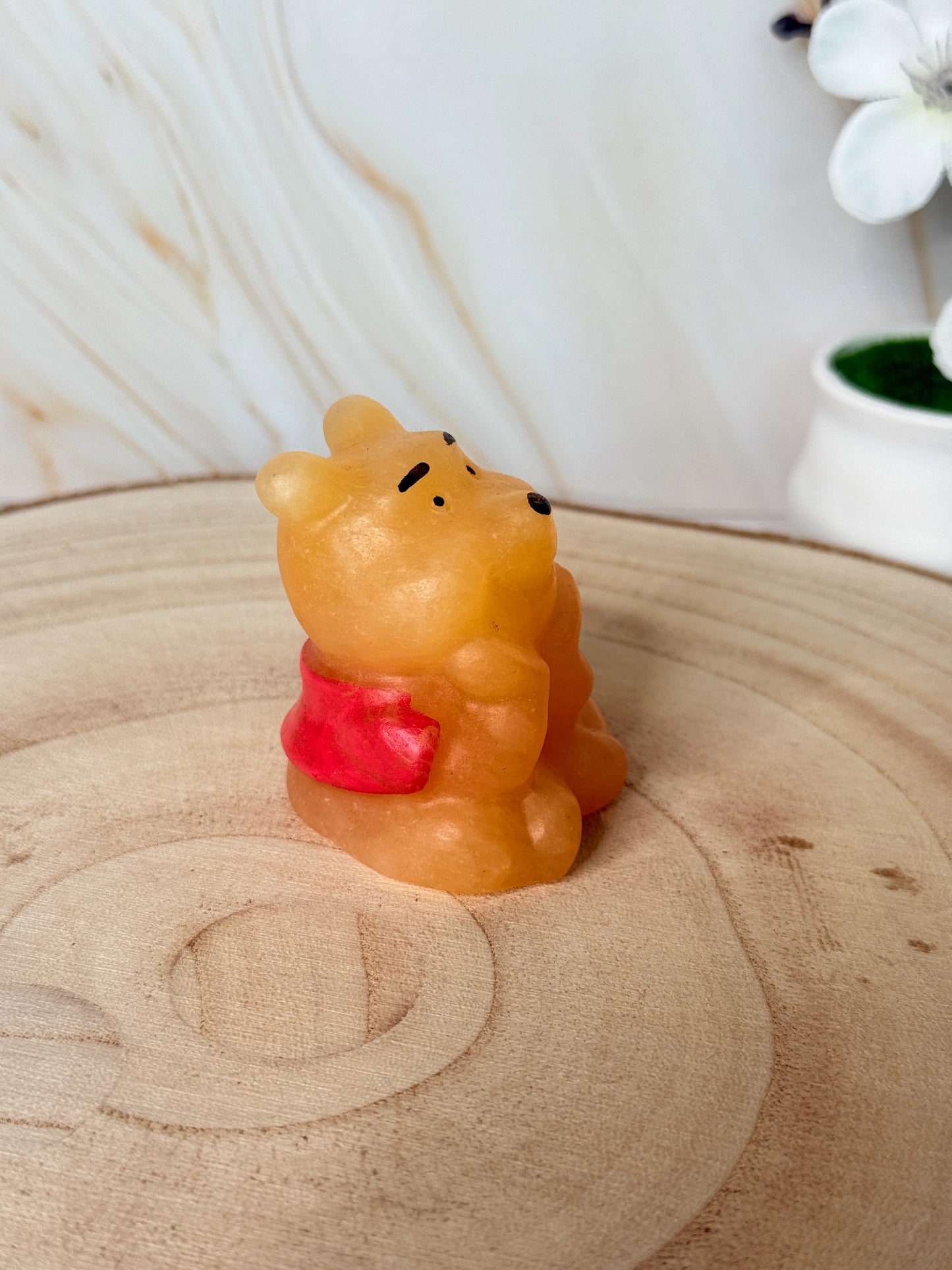 Yellow Calcite Bear | Joy & Comfort | Crystal Carving