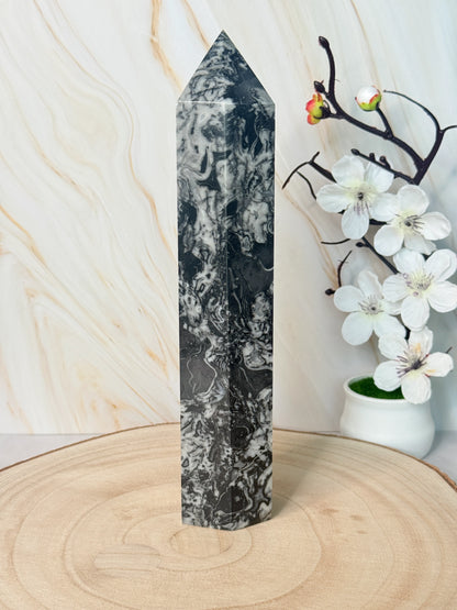 Picasso Jasper Tower | Creativity & Grounding | Crystal Point