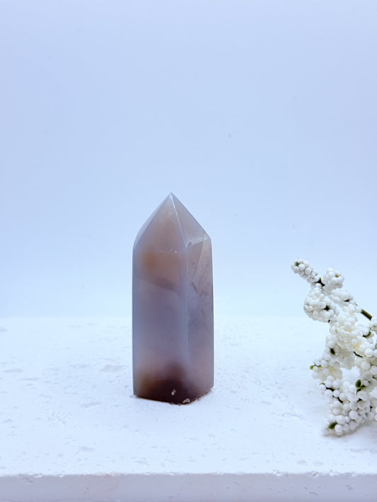 Grey Agate Small Tower