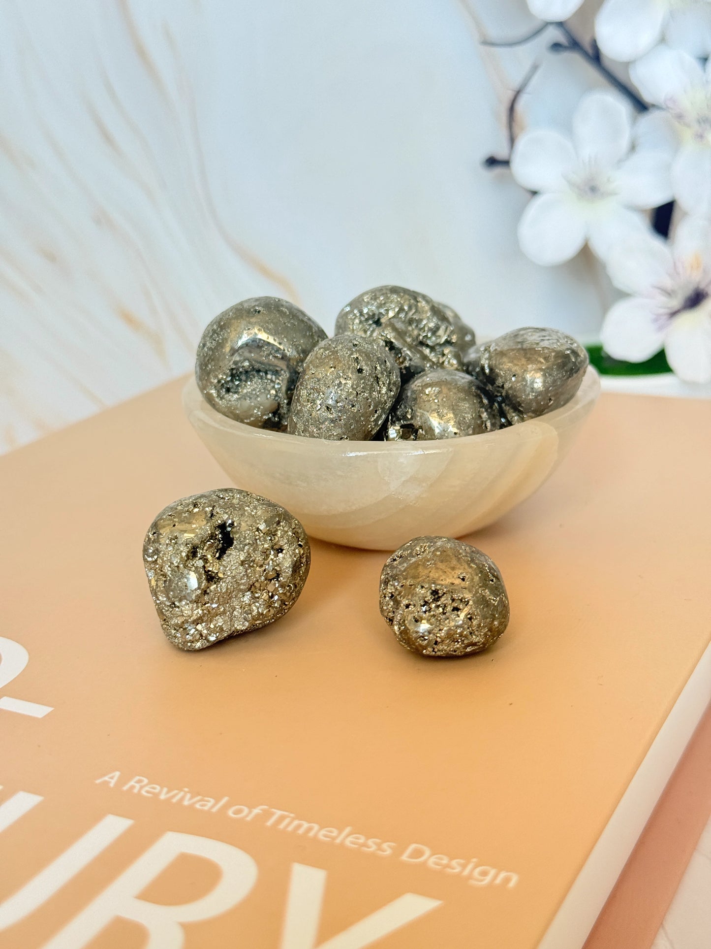 Pyrite Tumble | Stone of Abundance & Confidence | Peru