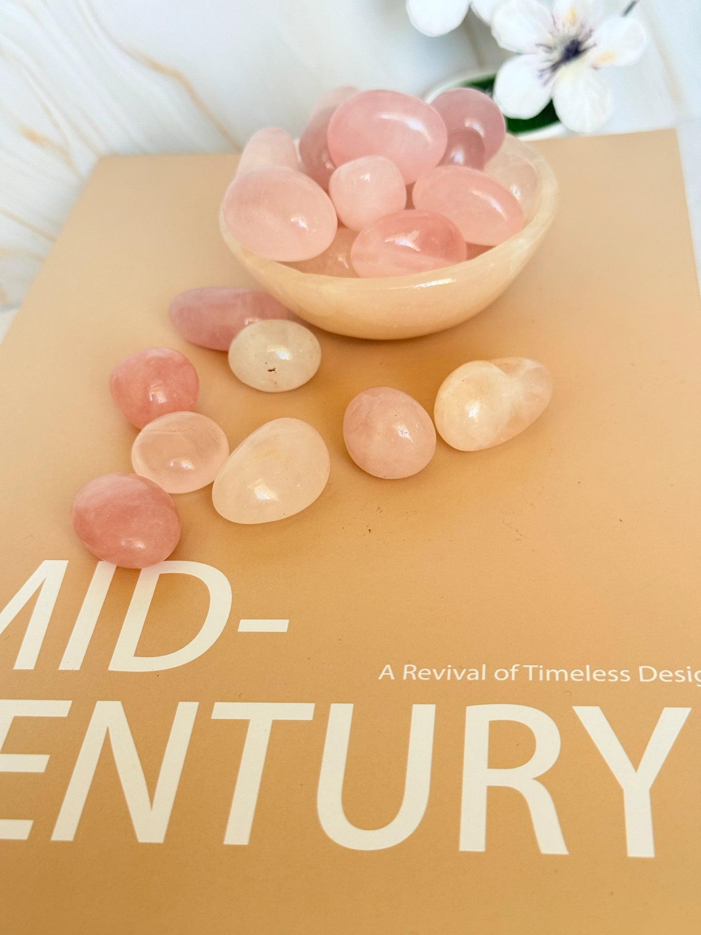 Rose Quartz Tumble | Stone of Love & Compassion | Madagascar
