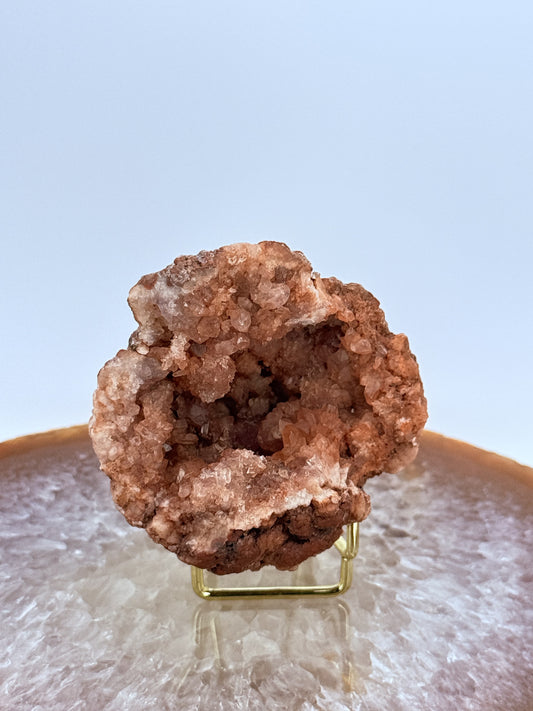 Pink Amethyst Geode from Argentina | Crystal for Love, Healing & Emotional Harmony