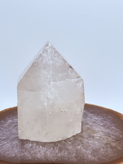 Chunky Clear Quartz Point from Brazil | Natural Clear Quartz Crystal for Clarity & Healing Energy