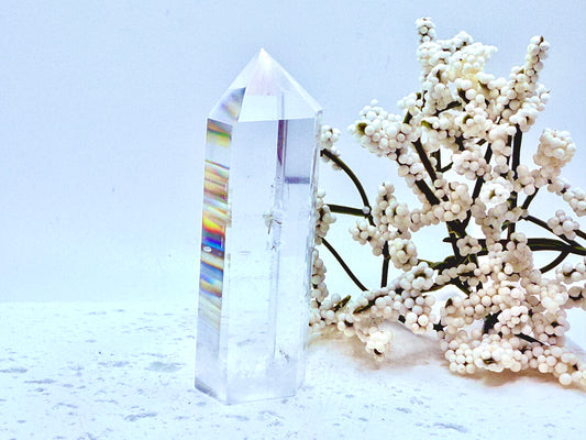 High Quality Clear Quartz Small Tower